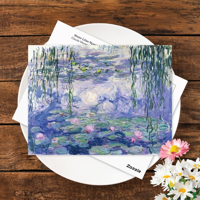 Vattenliljor Nymphéas Claude Monet Vykort (Skapare uppladdad)