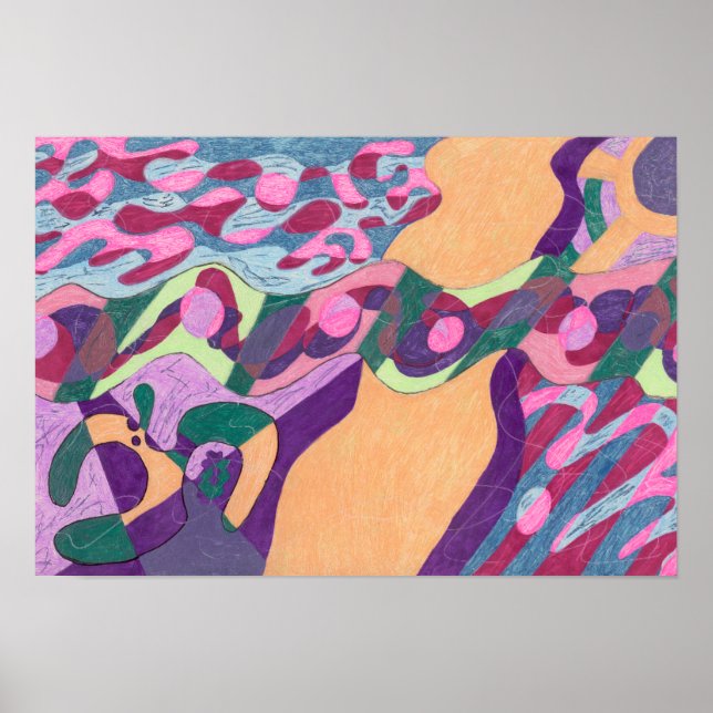 Vattenlinje, 19x13 poster (Framsidan)