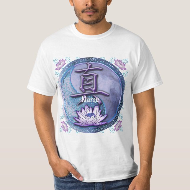 Vattenlotus Sanning T Shirt (Framsida)