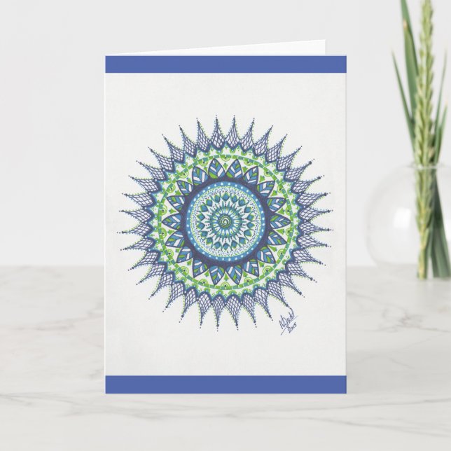 VattenMandala Kort (Framsida)