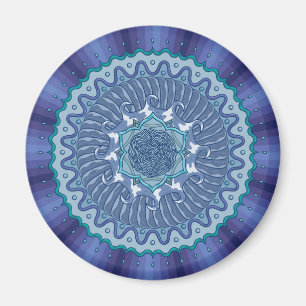 Vattenmandala Magnet