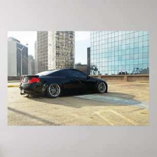 Vattenmärkesfri poster - 2004 Infiniti G35 på luft