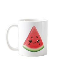 Vattenmelon Anpassad Rolig Sommarfrukt