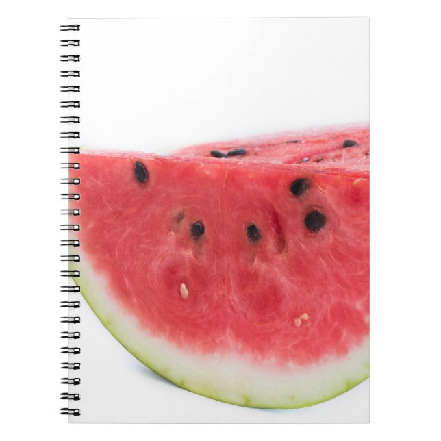 Vattenmelon Anteckningsbok Med Spiral (Framsidan)