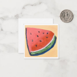 Vattenmelon Anteckningskort