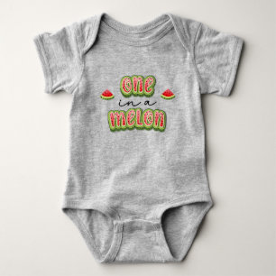 Vattenmelon baby bodydress t shirt