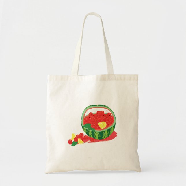 vattenmelon basket tygkasse (Framsidan)