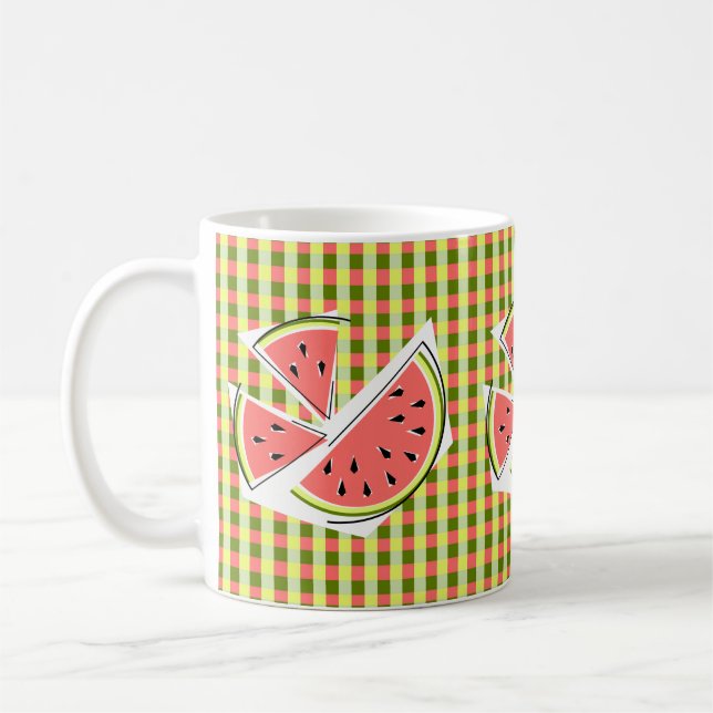 Vattenmelon Biet-kontroll Kaffemugg (Vänster)