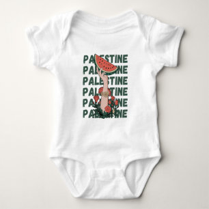 Vattenmelon, blommor och gratisrepat t shirt