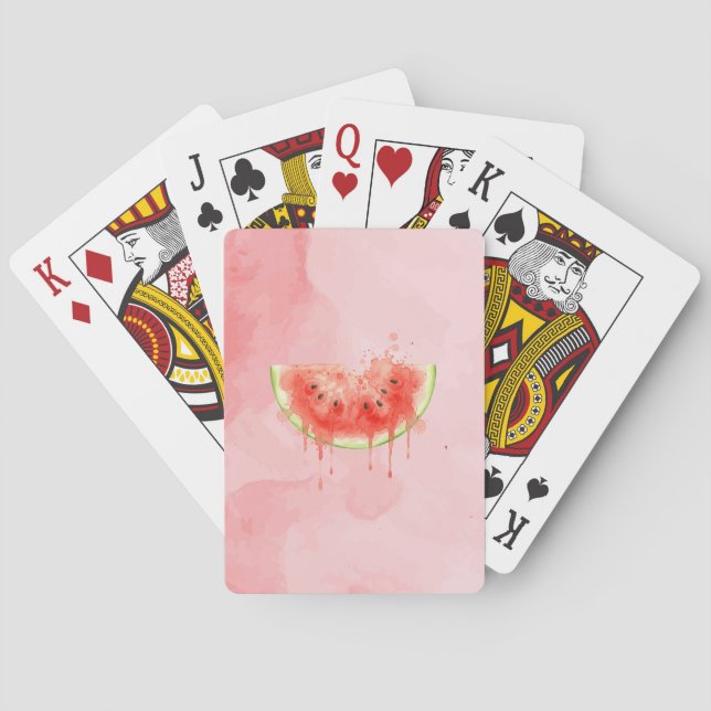 Vattenmelon Casinokort (Baksidan)