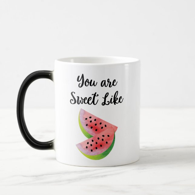 Vattenmelon Citat Frukt Kaffe Te Magisk Mugg (Vänster)