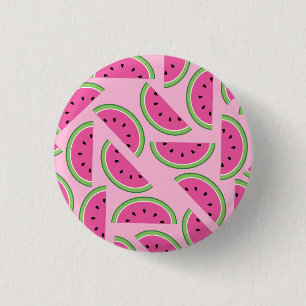 Vattenmelon Cute 1st Birthday Button Pin Knapp