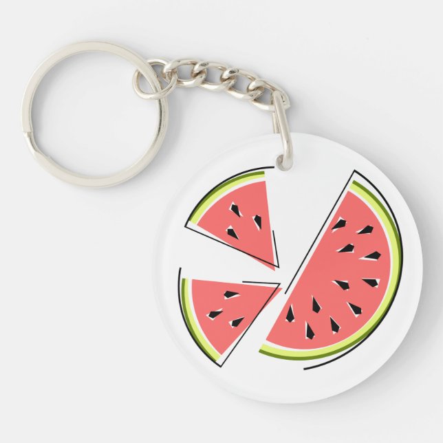 Vattenmelon Delar dubbla-sidig (Framsidan)