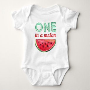 Vattenmelon en i för flickapojke för melon gulli t shirt