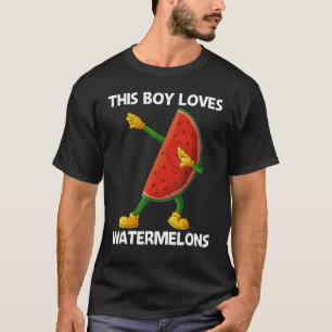 Vattenmelon för boys Kids Melon Fruktfabrik T Shirt
