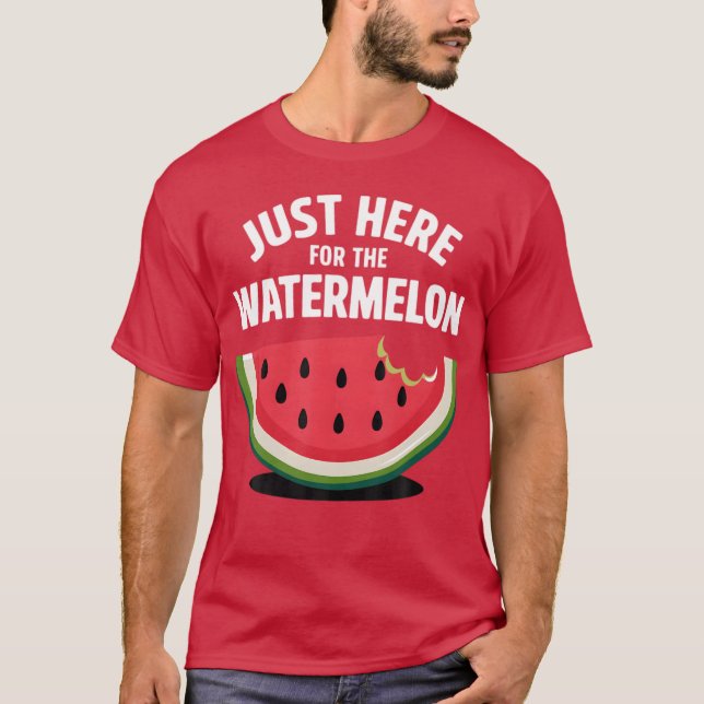 Vattenmelon för frukt - tryck 2 t shirt (Framsida)
