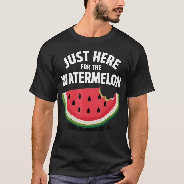Vattenmelon För Frukt - tryck T Shirt (Framsida)