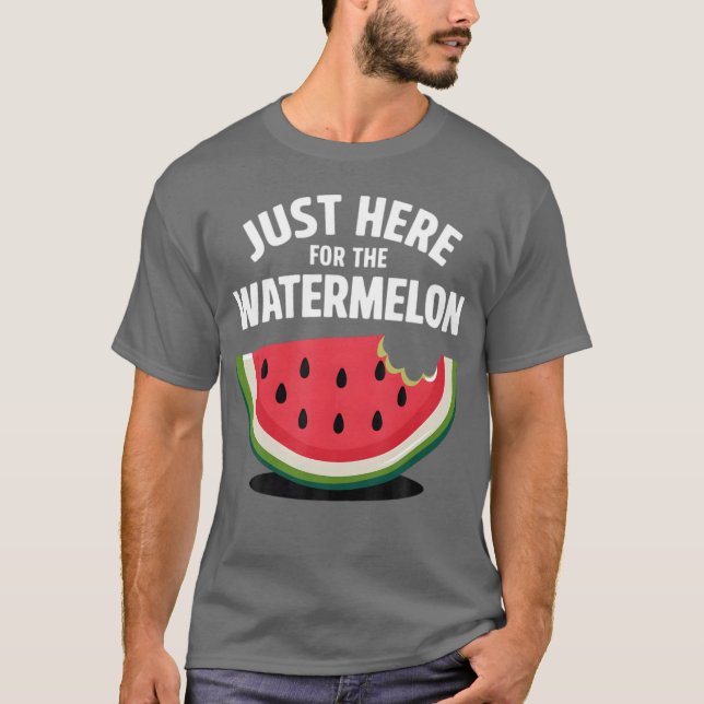 Vattenmelon för frukt - unik t shirt (Framsida)