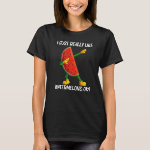 Vattenmelon För Män Kvinnor Melon Frukt Planta 1 T Shirt