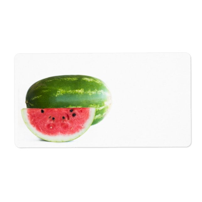 Vattenmelon Fraktsedel (Framsidan)