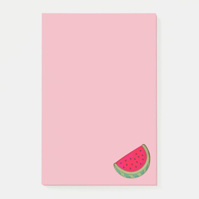 Vattenmelon - Fruktsamling - Post-it Block (Framsida)