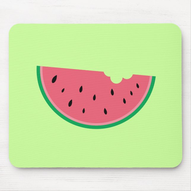 Vattenmelon Fruktsötad Hälsa Färsk Musmatta (Framsidan)