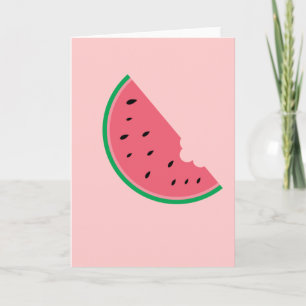 Vattenmelon Fruktsötat Hälsointyg Färskt kort