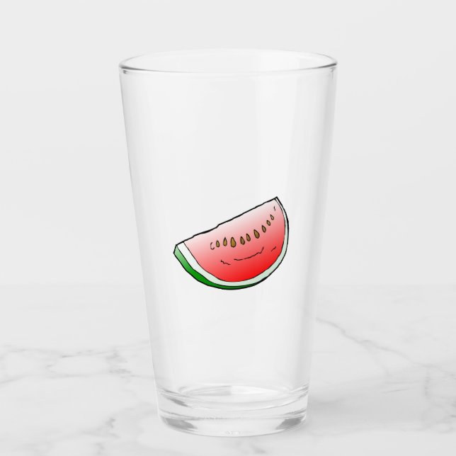Vattenmelon Glas Tumblar (Framsida)