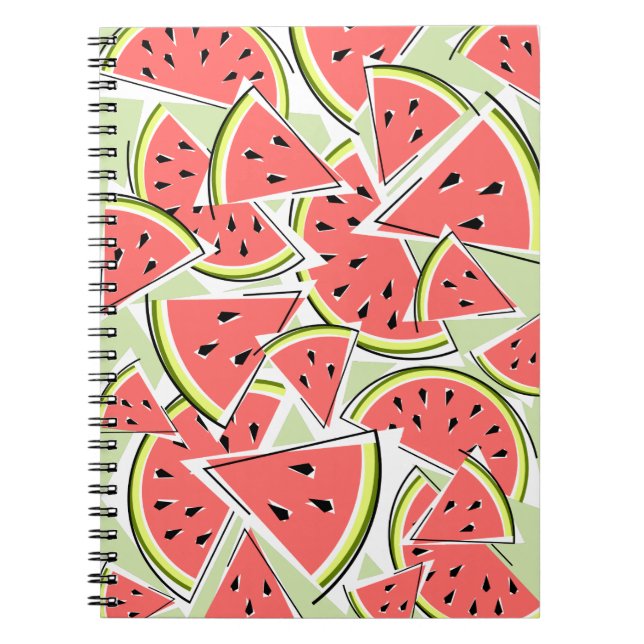 Vattenmelon, Grönt Anteckningsbok (Framsidan)
