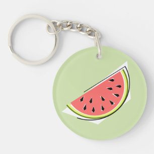 Vattenmelon Grönt Segce dubbla-sida
