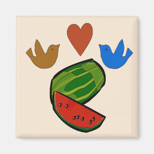 VattenMelon Heart Magnet