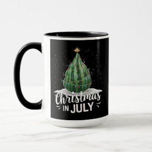 Vattenmelon Julgran Jul i Juli Sommar Mugg