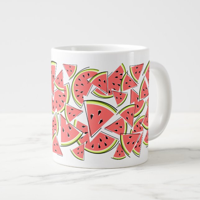 Vattenmelon Jumbo Mugg (Framsida höger)
