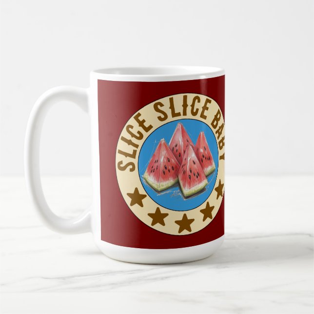 vattenmelon kaffemugg (Vänster)