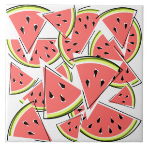 Vattenmelon Kakelplatta