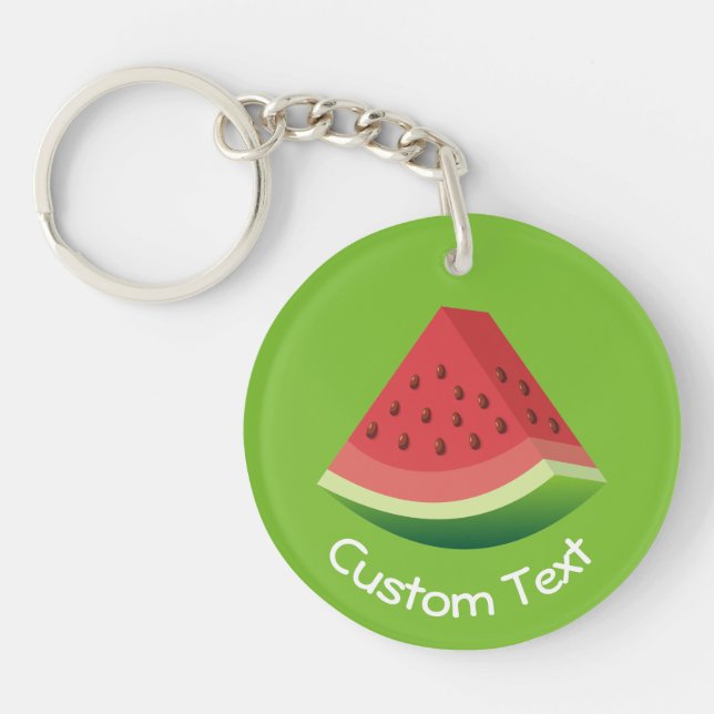 Vattenmelon Keychain (Framsidan)