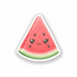 Vattenmelon Klistermärke Anpassat Roligt Sommar Fr Klistermärken