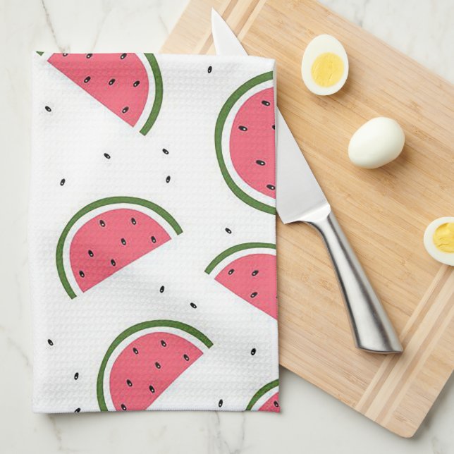 Vattenmelon Kökshandduk (Vikt i Fjärdedel)