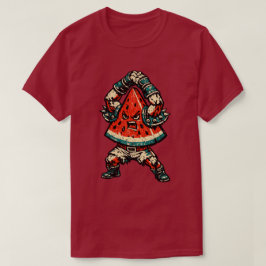 Vattenmelon Krossare — Vintage Retro Street Fighte T Shirt