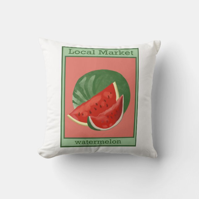 Vattenmelon kudde (Framsida)