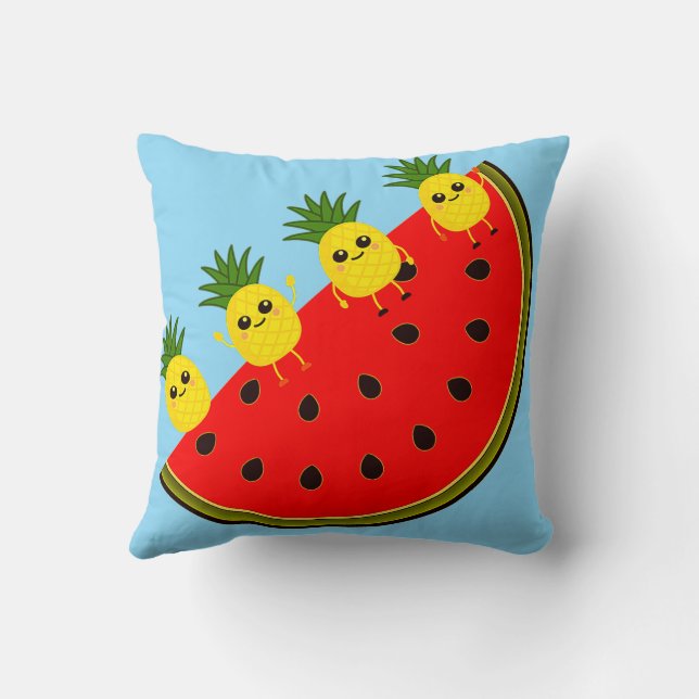 Vattenmelon Kudde (Baksida)