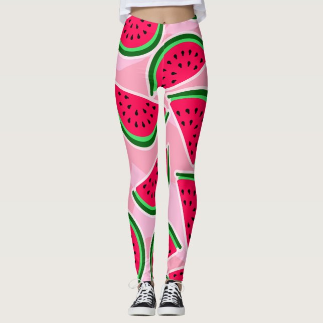 Vattenmelon Leggings (Framsida)