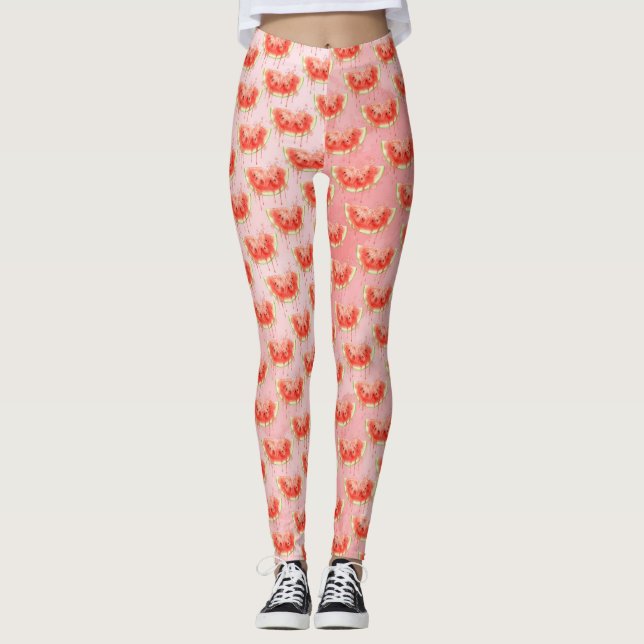 Vattenmelon Leggings (Framsida)