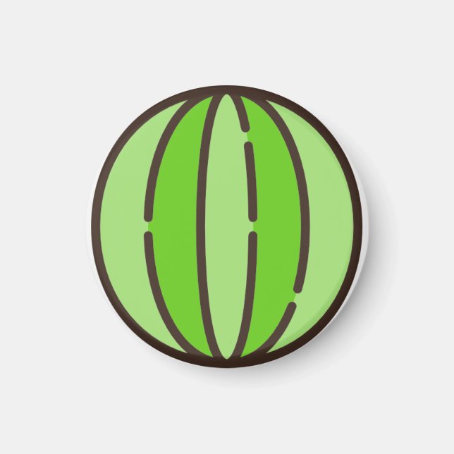 vattenmelon magnet (Framsidan)