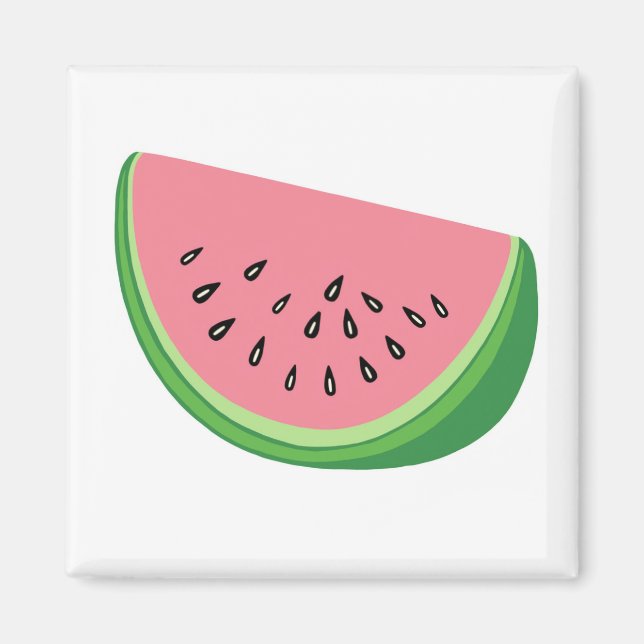 Vattenmelon Magnet (Framsidan)