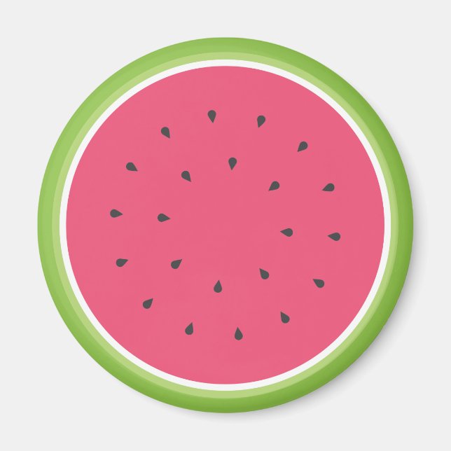 Vattenmelon Magnet (Framsidan)