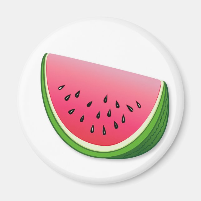 Vattenmelon Magnet (Framsidan)