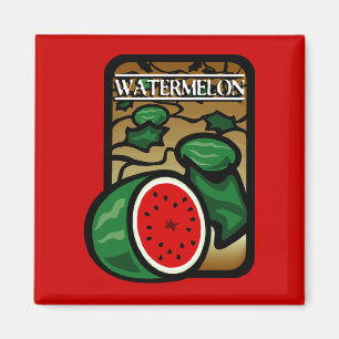 Vattenmelon Magnet