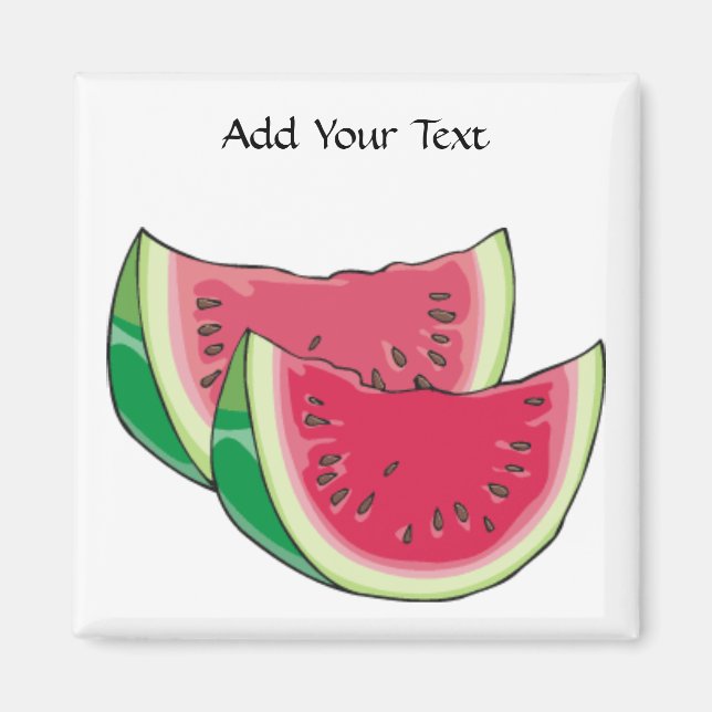 Vattenmelon Magnet by SRF (Framsidan)