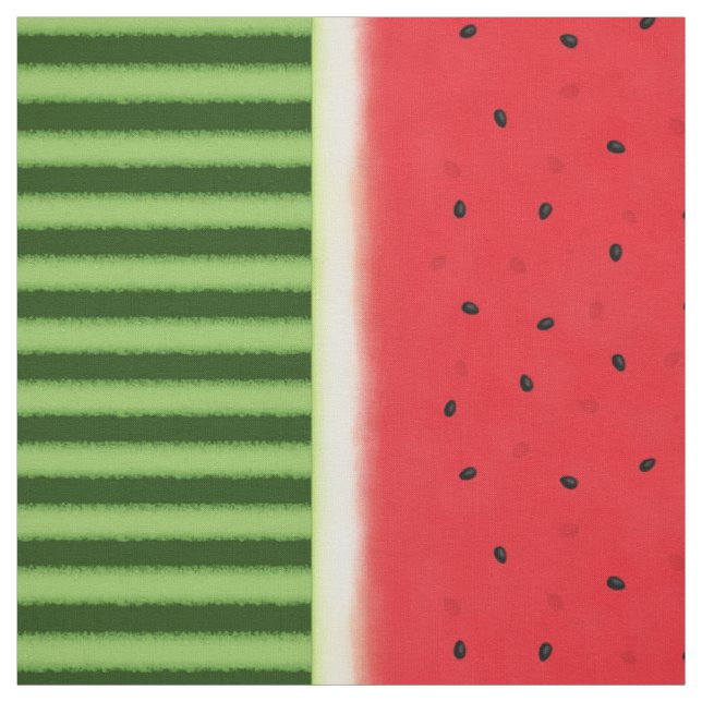 Vattenmelon med skal & skal (liten skala) tyg (Provkarta)